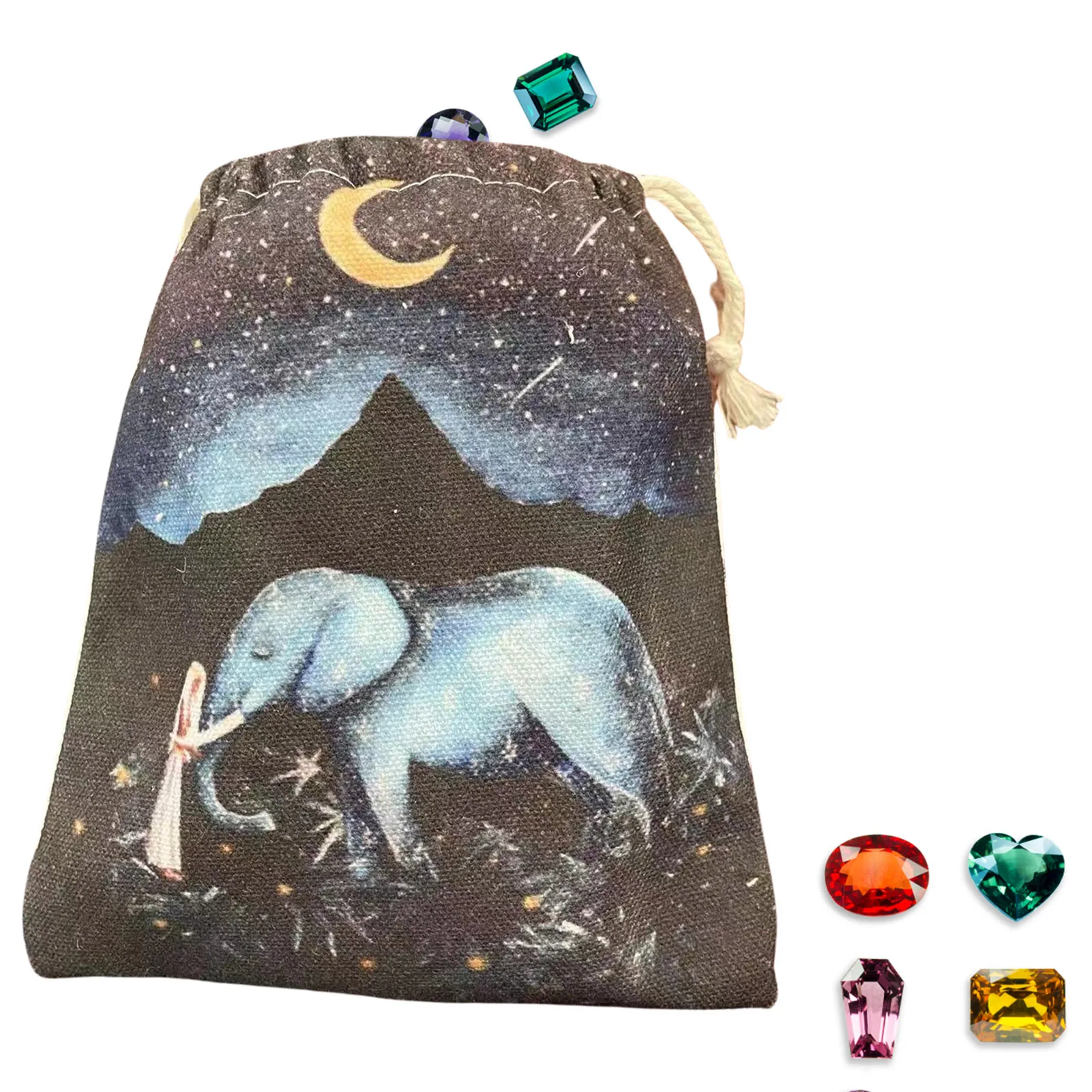 

Сумка для хранения карт и костей для любителей Таро