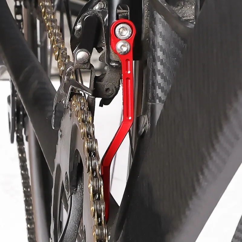Road Bike Anti-chain Stabilizer Chain Guide Anti-drop Device Bicycle Chain Catcher Aluminum Alloy Keeper Bike Accessories Bicycle Chain Guide
