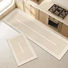 Kitchen Floor Mat Non-slip Leather Carpet Pvc Mats Waterproof Oil-proof Rug Long Strip Home decoration שטיח למטבח 주방바닥매트 1