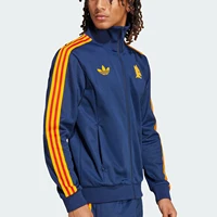 Veste de football classique à col montant rétro pour homme Adidas Originals Trefoil IT3873 4