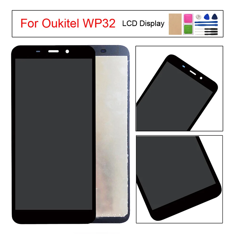 Complete Touch Screen Digitizer LCD DISPLAY Assembly For Oukitel WP32