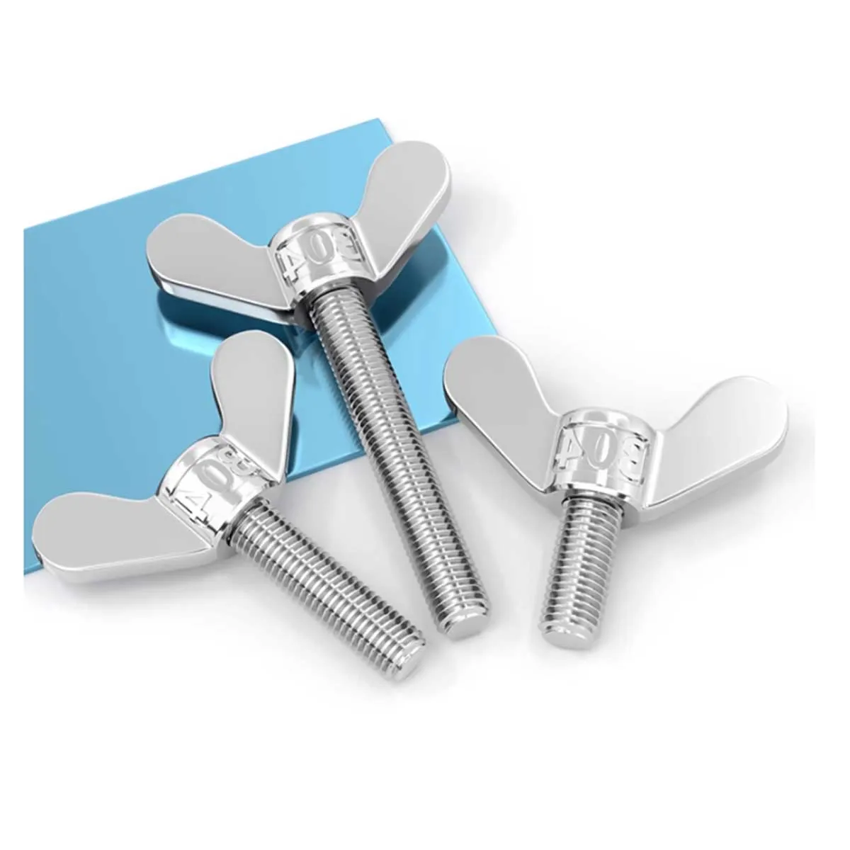 

M8M10M12M14M16 304 Stainless Steel Butterfly Welding Screw Yuanbao Hand Tightened Bolt