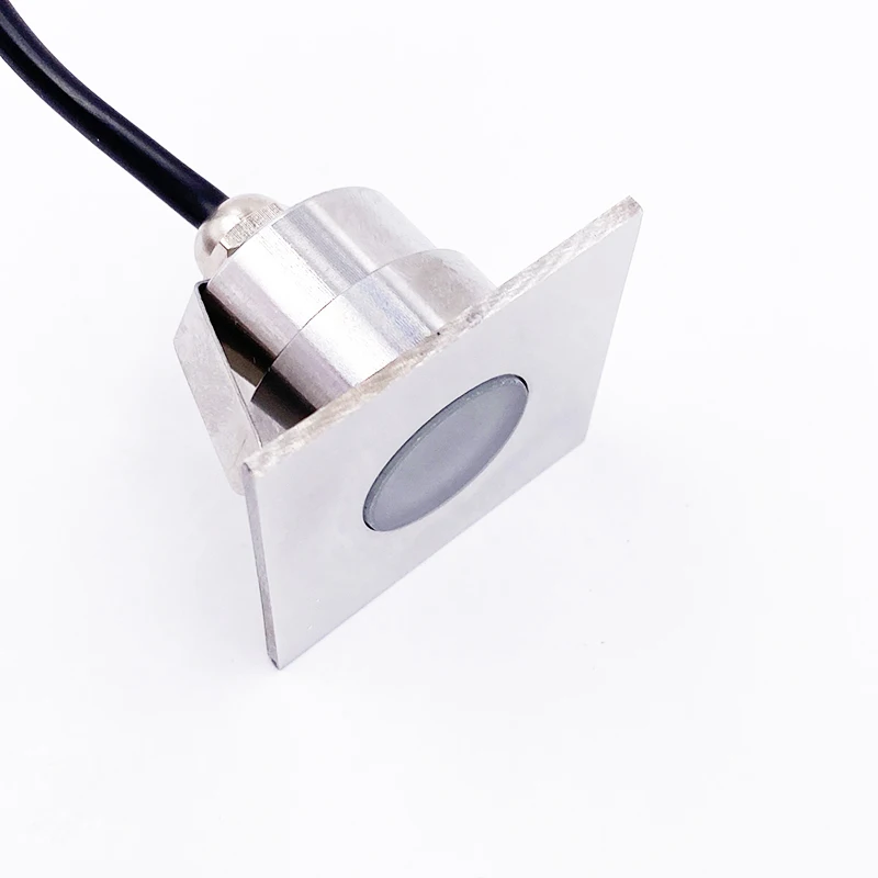 Description Picture 5 of itemMini Led Square Waterproof Outdoor Garden Lights Ground Floor Spot Recessed Terrace Deck Driveway Lawn Lamp RGB IP68 12V 24V 2W