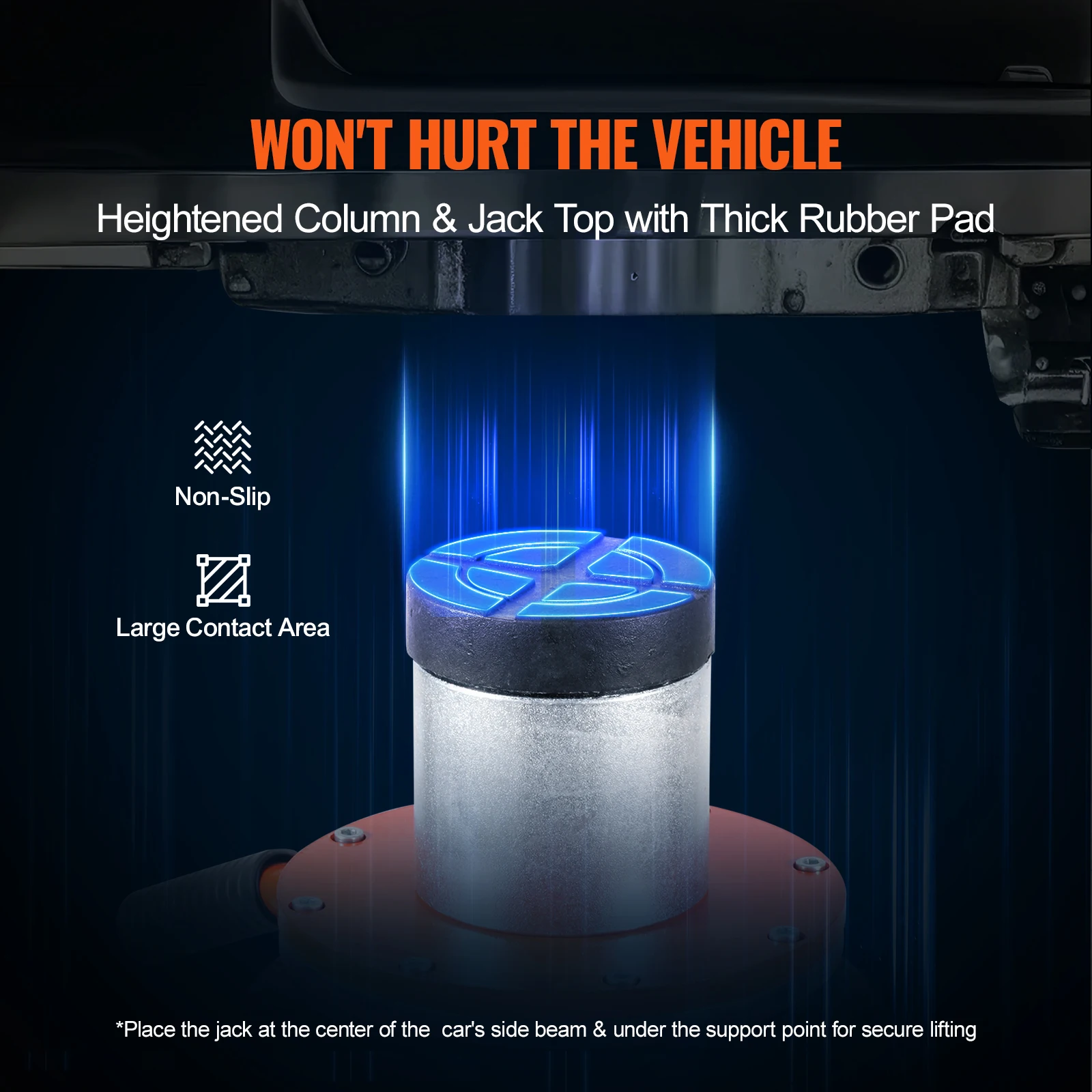 SucceBuy 3T Pneumatic Lifting Jack 5