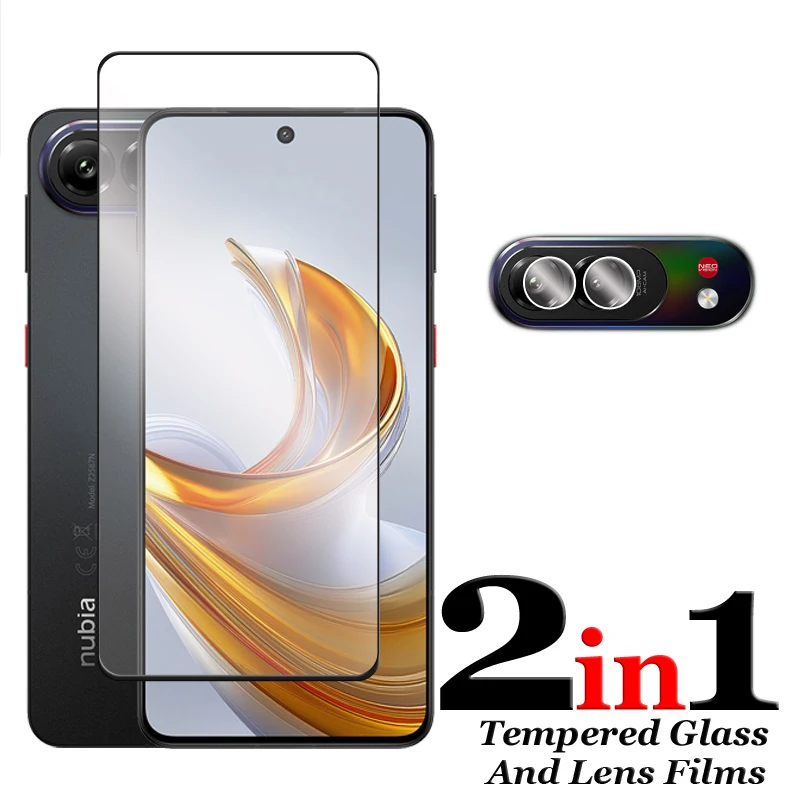 6-in-1 Premium Tempered Glass Screen & Lens Protector Set - 2.5D Full Coverage