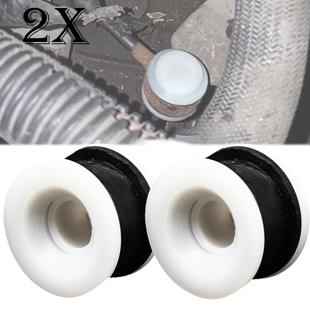 2XGearboxCableLinkageRubberBushingForCitroenC4PicassoDS4