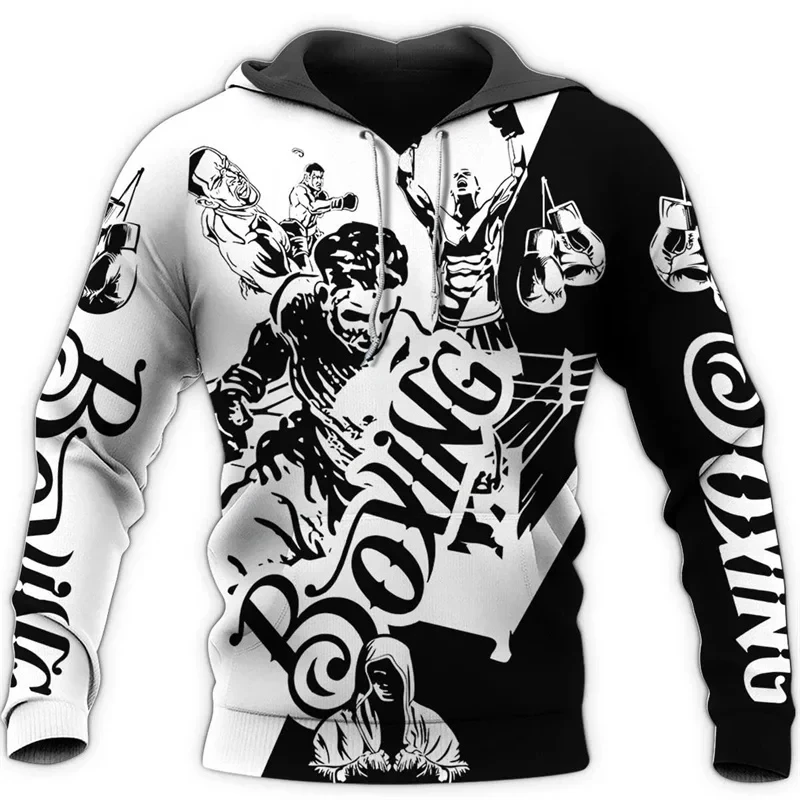 thumbnail image 1 of Sudadera con capucha con estampado de boxeo en 3D para hombre y mujer, ropa de calle, jersey para otoño, ropa deportiva de manga larga, ropa deportiva informal, 1 of 5