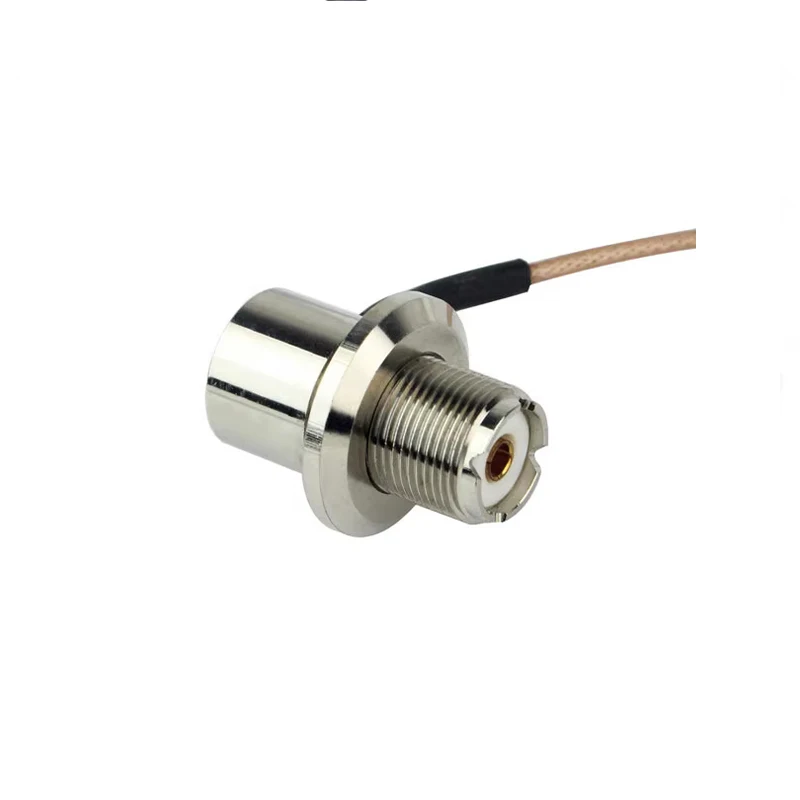 2023 5Meter Coaxial Cable UHF Male to Female for YAESU ICOM KENWOOD Mobile Radio Walkie Talkie Antenna Pink Line Accessories
