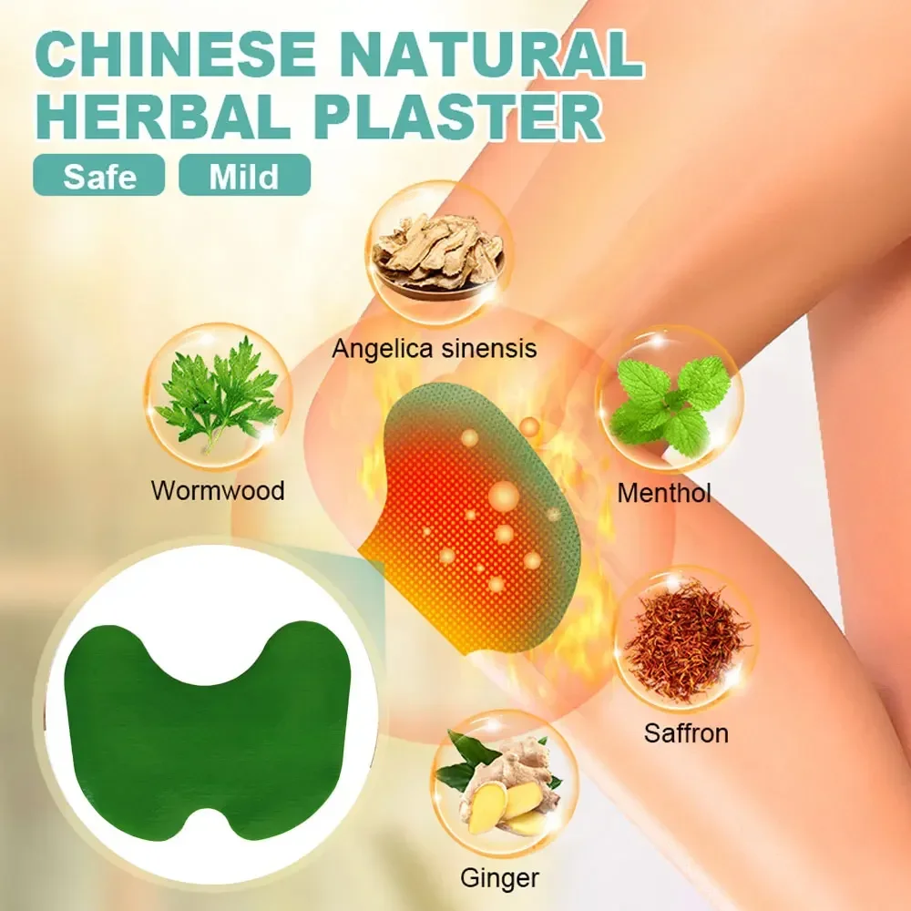 Chinês Herbal Medical Dor Aliviar Patch, Extrato de Absinto, Articulações Dores Etiqueta, Reumatismo, Artrite, 8 Pcs, 24 Pcs, 40Pcs