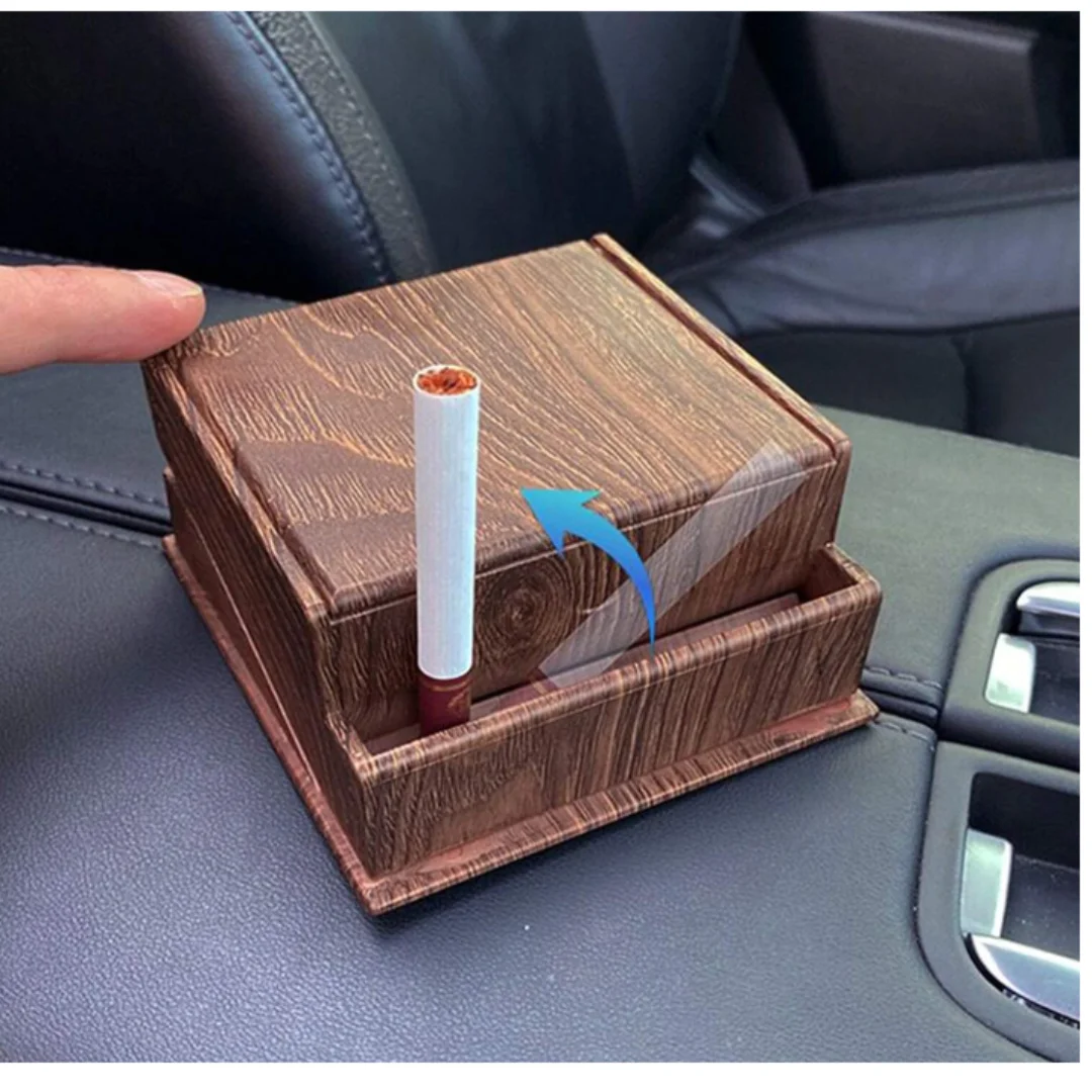 

Fashion Cigarette Case Automatic Bounce Cigarette Box Can for 20pcs Regular Size Cigarettes for Car Office Meetingroom