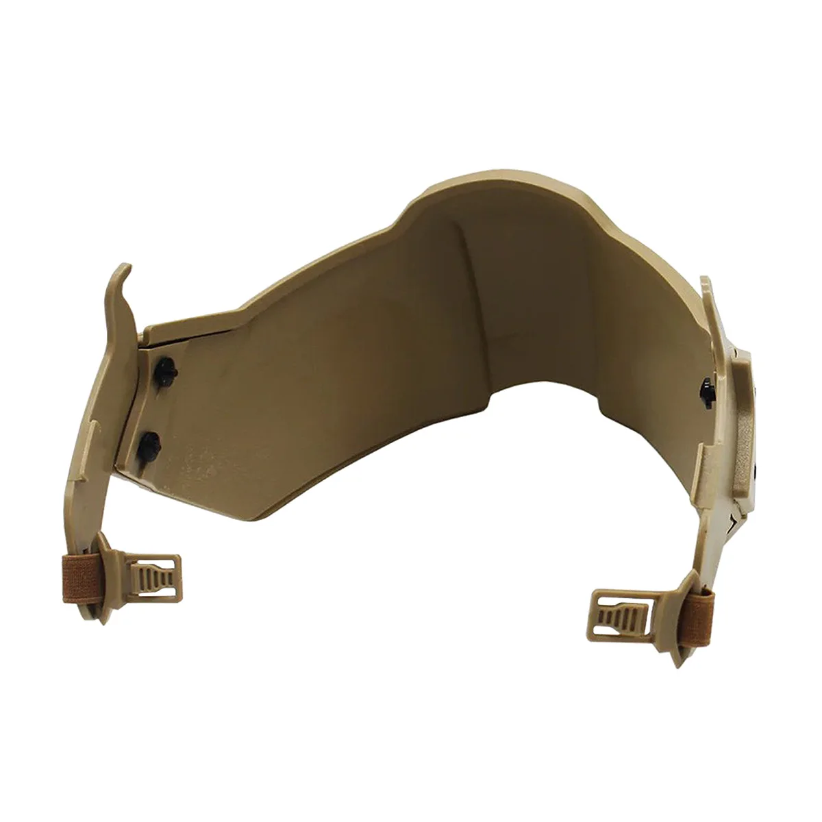 Tactical FAST Helmet Half Face Mask - Detailed View