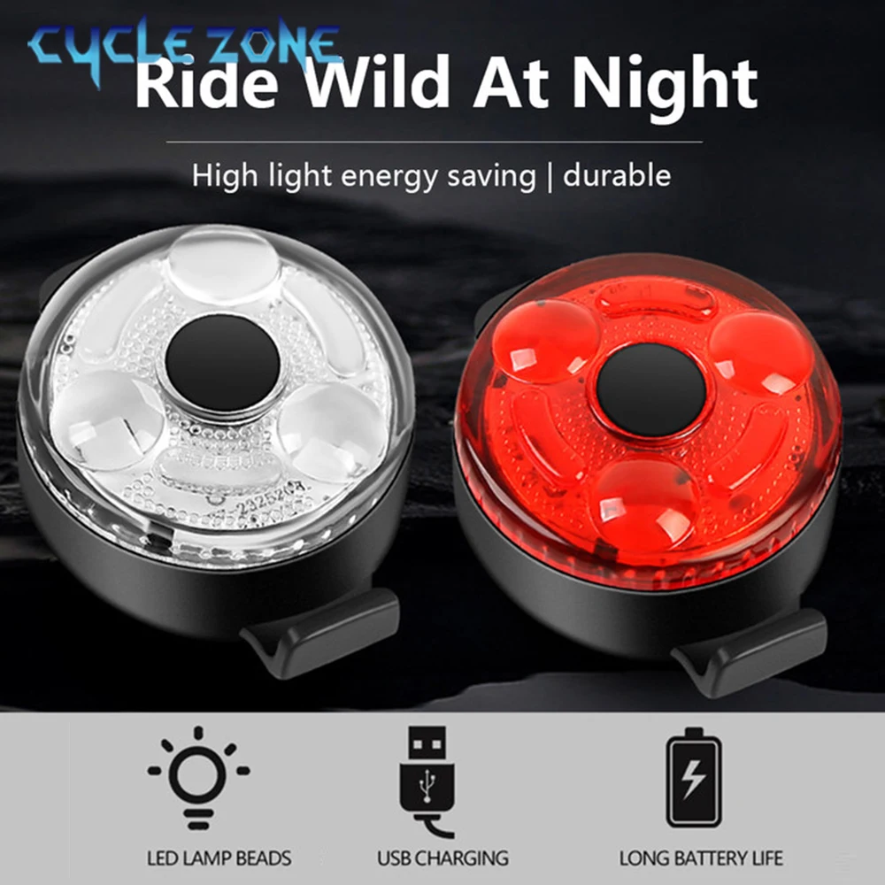 Compact 3-LED Bicycle Taillight