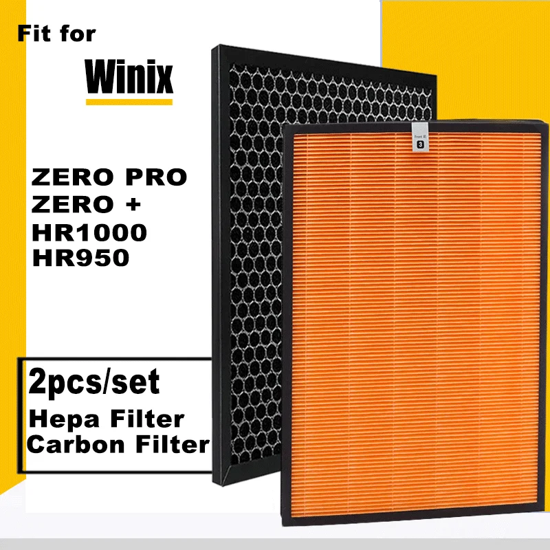 Purificador de ar 117130 Substituição Filtro j para Winix Zero & Zero Pro & Zero Mais & Hr950 & Hr1000