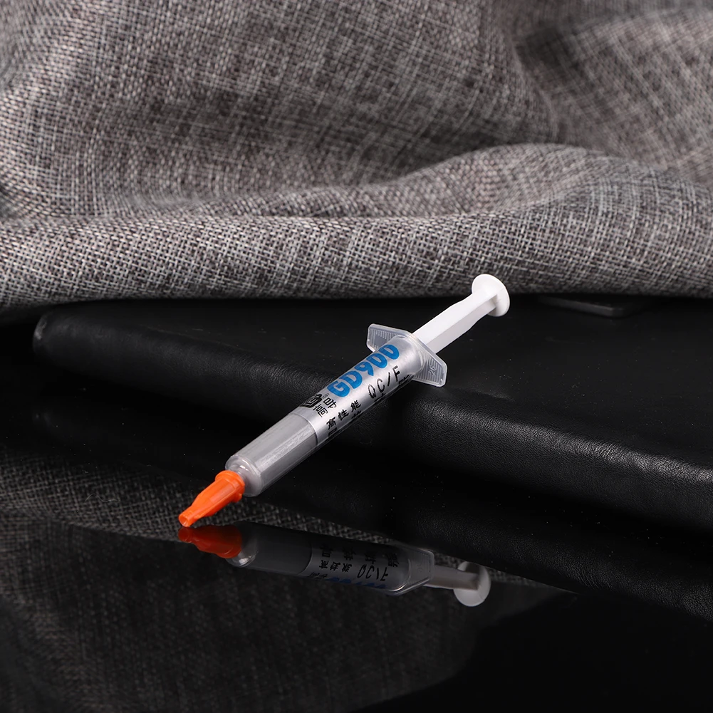 GD900 Thermal Conductive Grease Paste Net Weight 3 Grams Silicone Thermal Paste Silicone Plaster for PC/CPU/GPU/LED thermal paste thermal glue