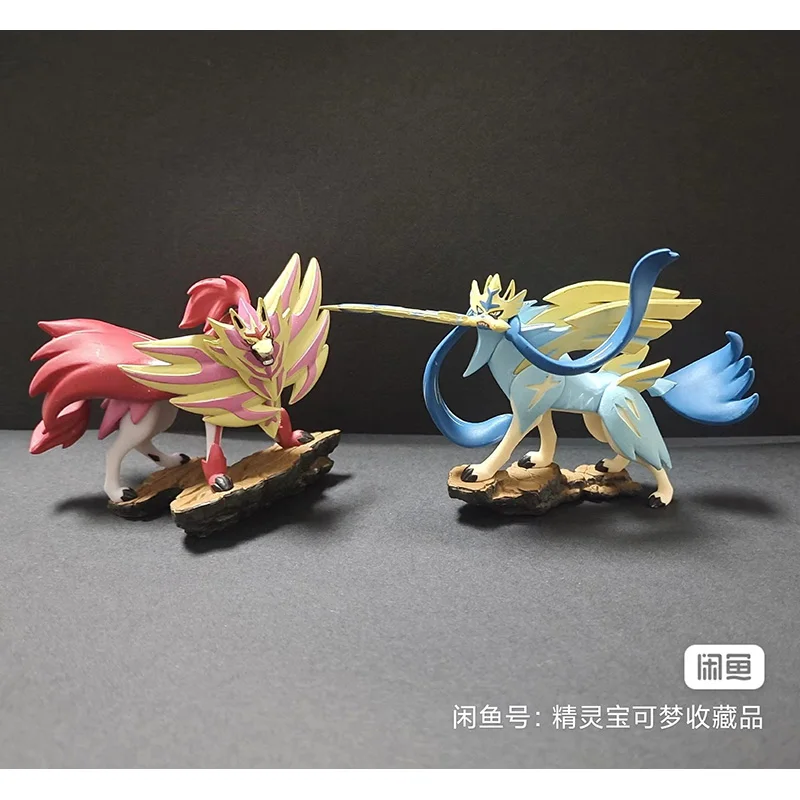Pokemon Sword And Shield Action Figure Zamazenta Zacian Model Ornament Bulk Toys