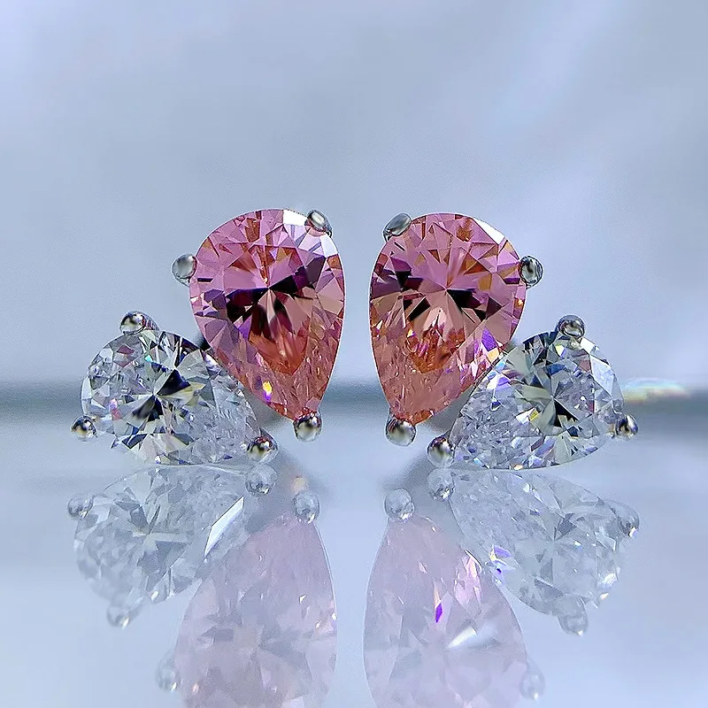 

Женские серьги-гвоздики из серебра 925 пробы, 5 х7 мм