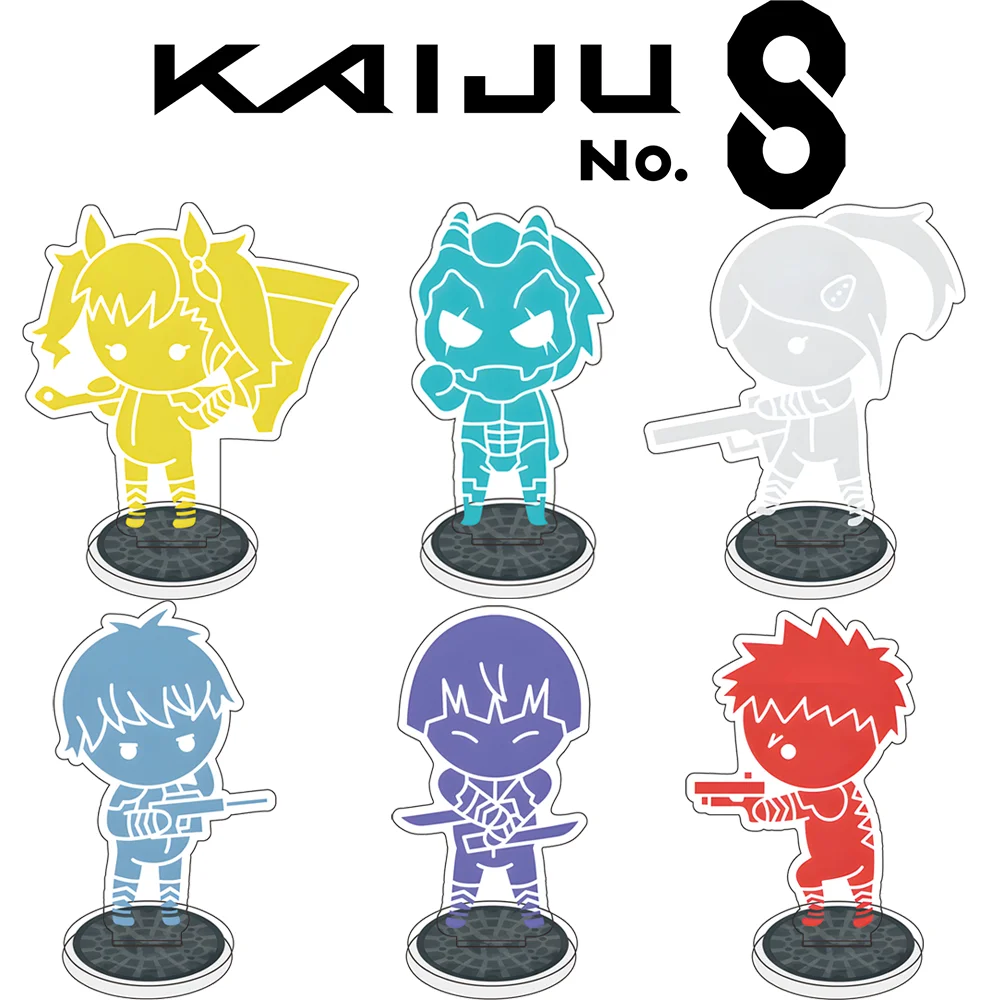 Figura De Acción De Kafka Hibino De Kaiju No. 8 – Modelo De PVC De 16 Cm Con Articulaciones, Accesorio Facial Intercambiable Y Base Para Exhibir