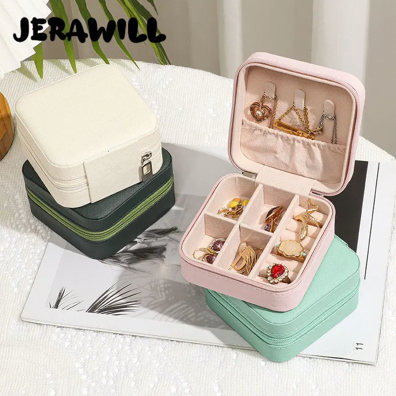 

Jewelry Organizer Portable Necklace Earring Organizer Travel Organizer Home Cosmetic Toiletry Bag Ladies Cosmetic Bag