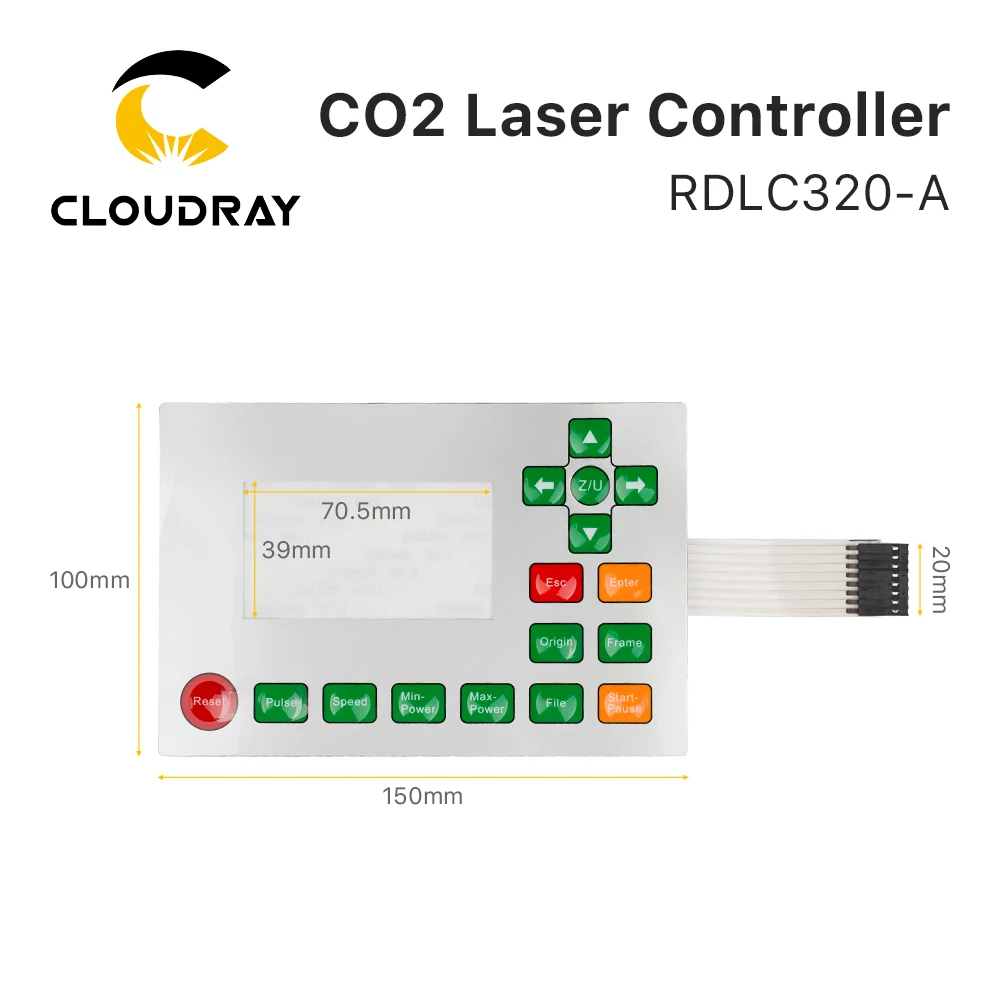Ruida Membrane Switch membrane switch For RDC6445S RDLC320-A RDC6332G RDC6332M RDC6442S RDC6442G Key Film Keyboard Mask