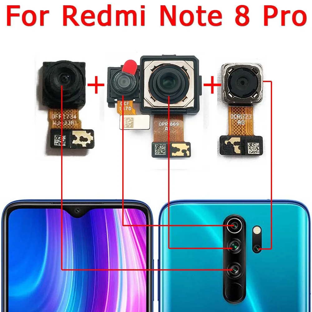 25214 - FOTOCAMERA POSTERIORE PER XIAOMI REDMI NOTE 8 PRO - Foto 8