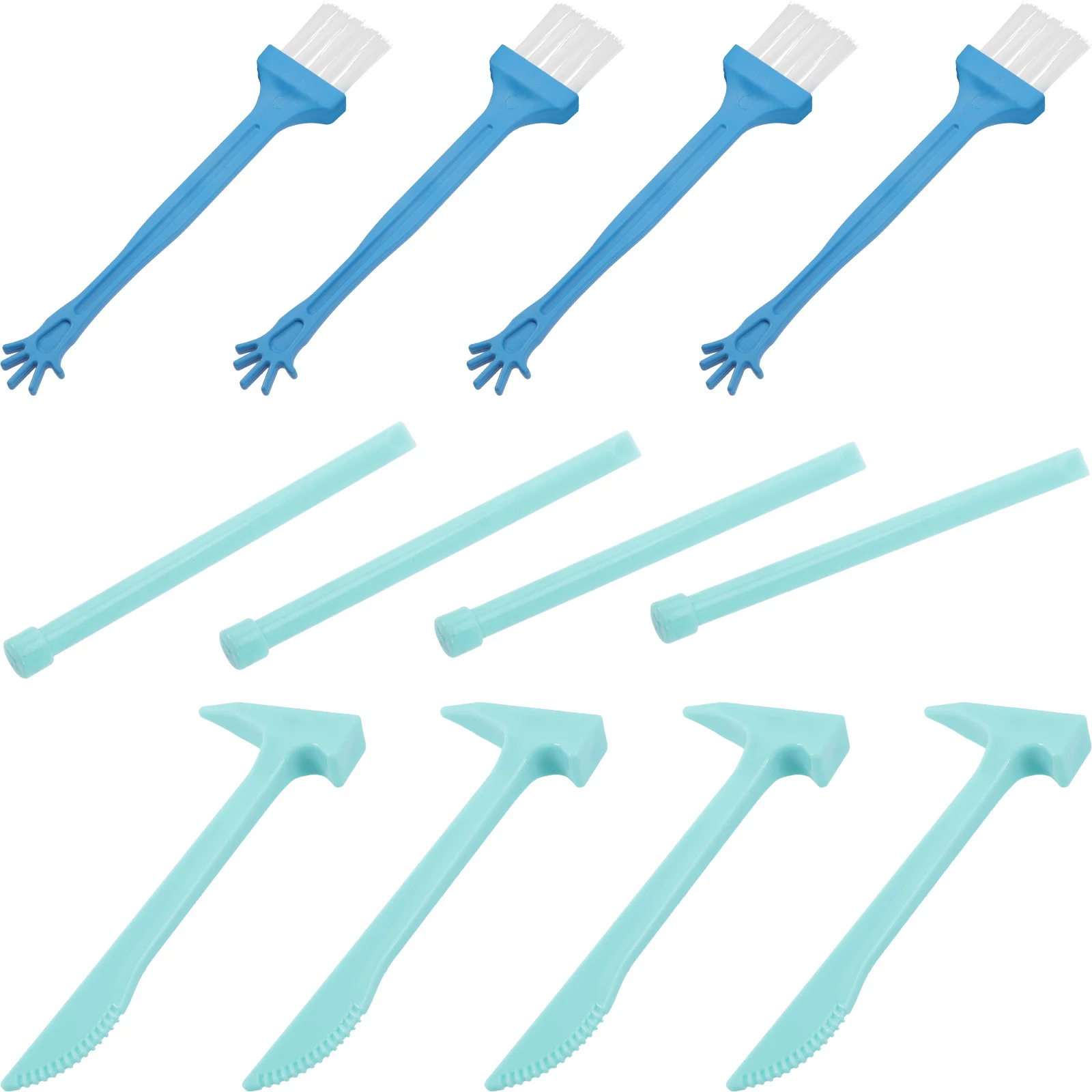 

Excavation Tools Plastic Digging Hammer Chisel Brush Kids Educational Digging Kit Archaeological