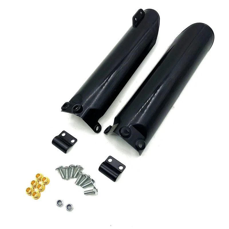 

Black Pit Dirt Bike Front Fork Absorber PP Cover Fork Protector Protection Guard Wrap 140cc 160cc PIT BIKE