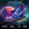 Curved Gaming Monitor Overdrive up to 240Hz  Build-in Speakers 6