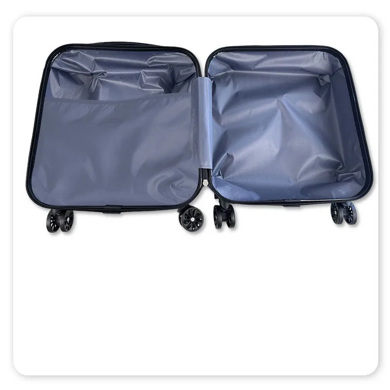 Mini Rolling Luggage Box Women Men Wheel Trolley Box Travel Clothes Carry Case