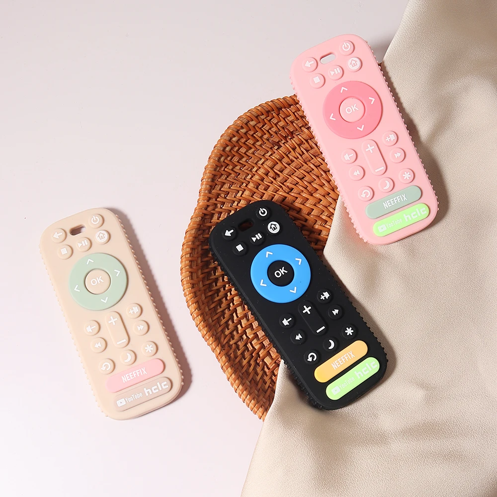 new arrival Baby Silicone Remote Control Teether Baby Anti Hand Eating Teething Stick Children Toys Cartoon Soothing Toys new arrival Baby Silicone Remote Control Teether Baby Anti Hand Eating Teething Stick Children Toys Cartoon Soothing Toys