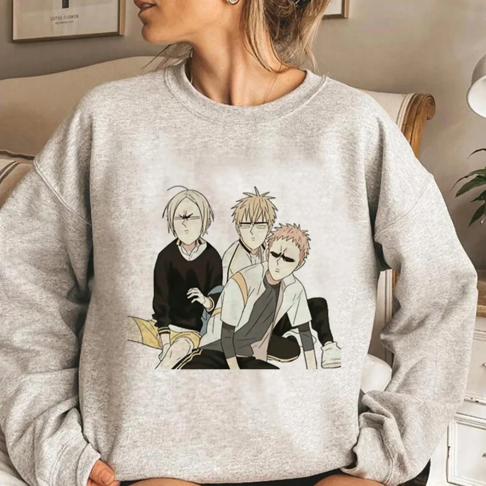 

19 Days Once Jian Yi hoodies women gothic Winter japanese anime Hood female aesthetic Hood