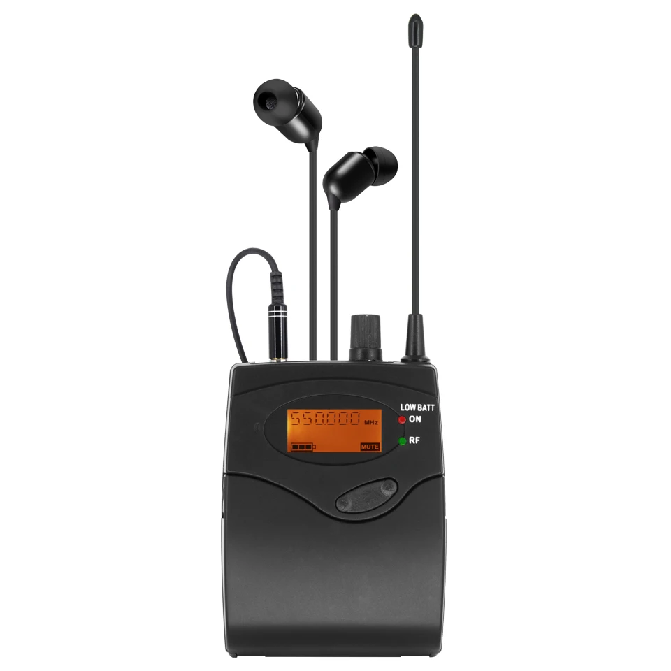 IEMG4 in ear monitoring system transmitter, receiver accessories, ultra-high frequency single channel stage monitoring system