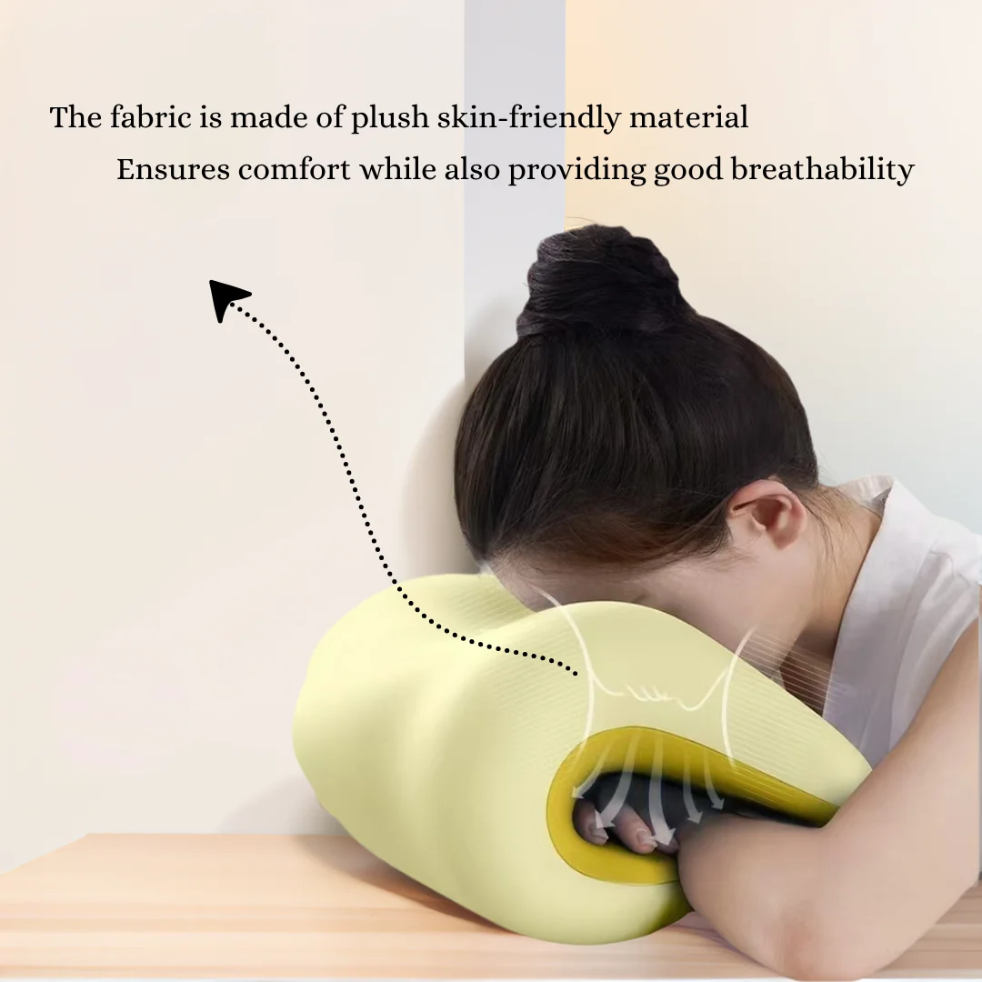 Office Chair Headrest Ergonomic Memory Foam Sleeping Pillow  Neck Waist Support Gaming Chair Backrest Cushion Nap Pillows 4
