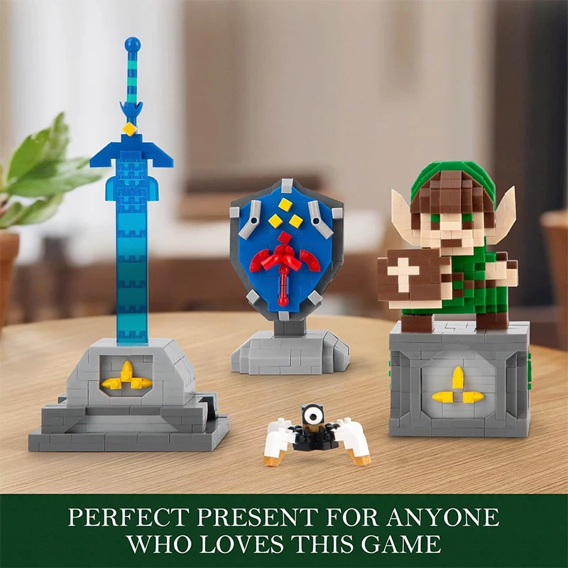 Lego Moc Link Zelda BOTW Bouclier Epee
