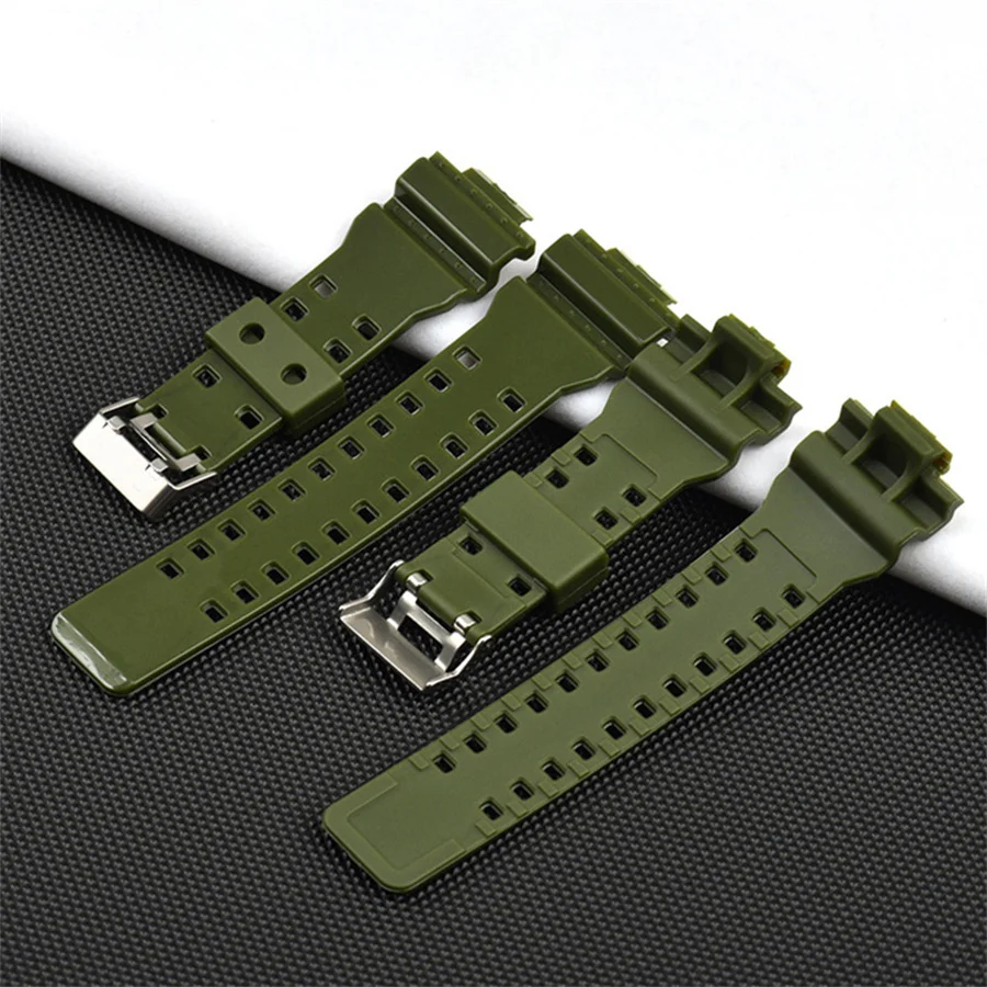 Фото Ремешок резиновый для Casio g-shock GA100 GA110 GA120 GA150 GD-100 GD120 №4