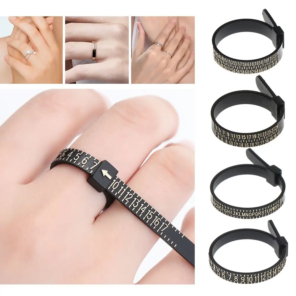 

Ring sizer UK/US/EU/JP Official British/American Finger Measure Gauge Men and Womens Sizes A-Z