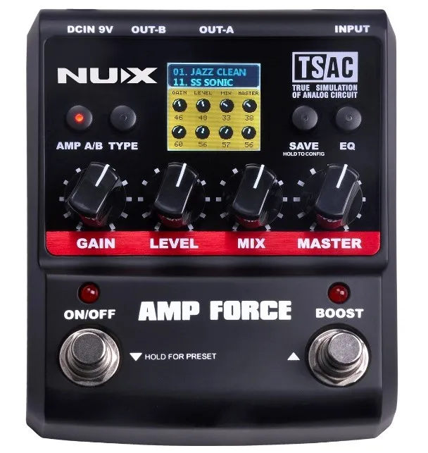 NUX MOD FORCE マルチ モジュレーション NUX MOD Force Pedal Review * Ashley J. Saunders