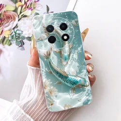Luxury Butterfly Painted Soft Silicone Case - Elegant Protective Cover for Enjoy 90 Pro Max (984)