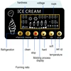 Soft Ice Cream Machine Commercial Desktop Ice Cream Maker Stainless Steel Benchtop Gelato Vending Freezing Machine 5