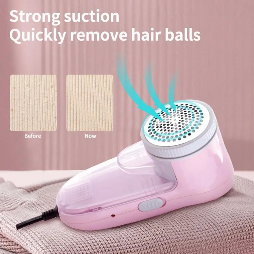 

Clothes Fabric Protector Lint Remover for Clothes Effective 3-blade Usb Lint Remover Hair Ball Removal for Sweaters Fabrics