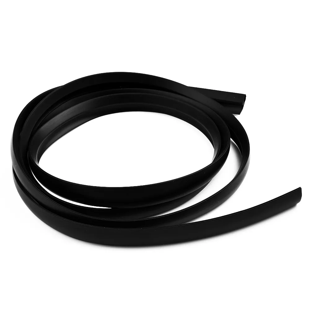 

1roll Front Windshield Sunroof Weatherstrip Seal Strip Trim High Quality Rubber Black Fillers For Car 2m 18mm / 0.70inch