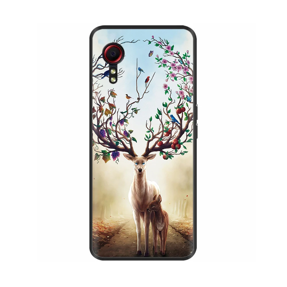 Soft Black Silicone Bumper Phone Case