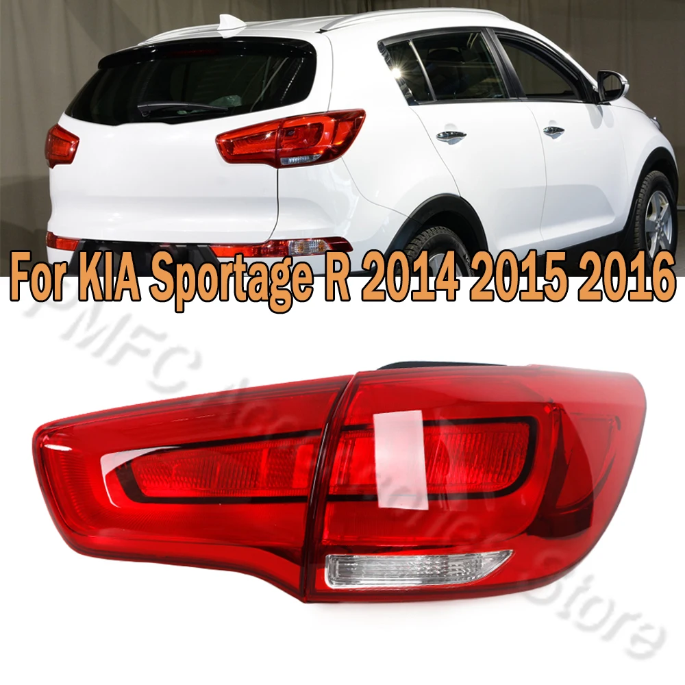 Car Rear Tail Lights Tail Stop Lamp Brake Turn Signal Light Fog Lamp Tail Lamp Assembly For KIA Sportage R 2014 2015 2016