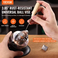 VEVOR 2Kg Mini Engraving Ball Vise Full Set 3inch Jewelry Equipment Diamond Stone Block Ring Adjustable Carving Setting Tools 2