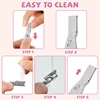 Electric Eyebrow Trimmer Mini Shaver Hair Remover Facial Shaver Hair Remover Facial And Neck Blur Lips Body Arms And Legs 4