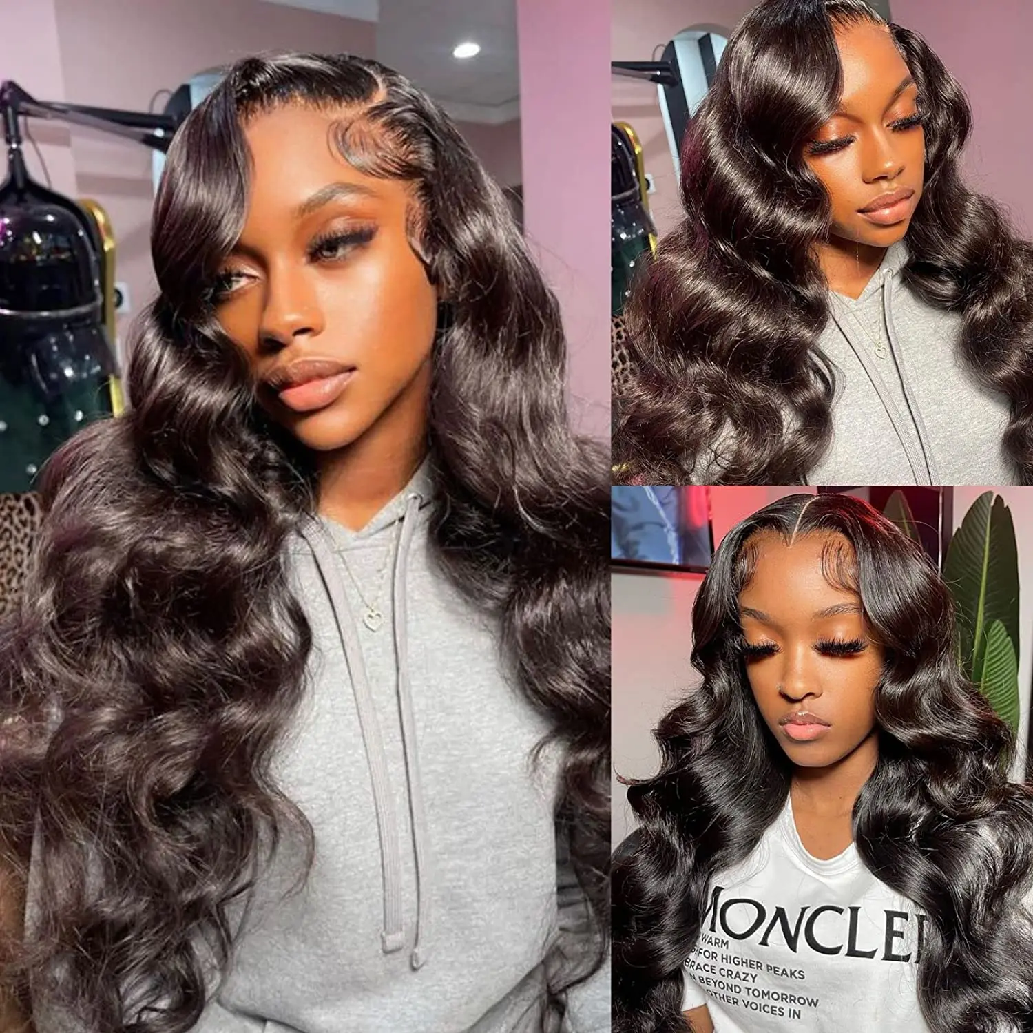 34 32In Body Wave Human Hair Lace Frontal Wigs 13x4 13x6 Transparent Lace Front Wig For Women 6x4 5x5 Glueless Wig Human Hair - Image 5