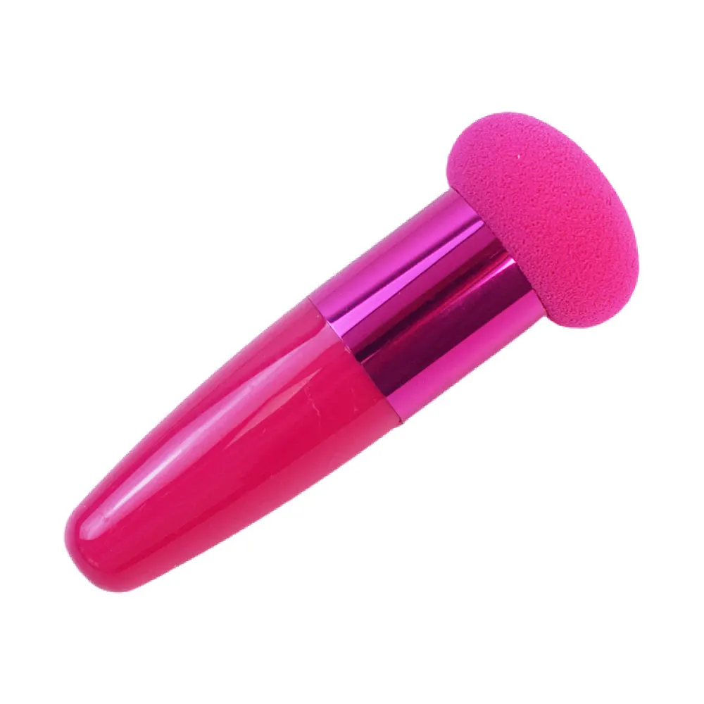 Mushroom Head Makeup Brushes Powder Puff Cosmetic Sponge with Handle Women Fashion Professional Makeup Beauty Tools