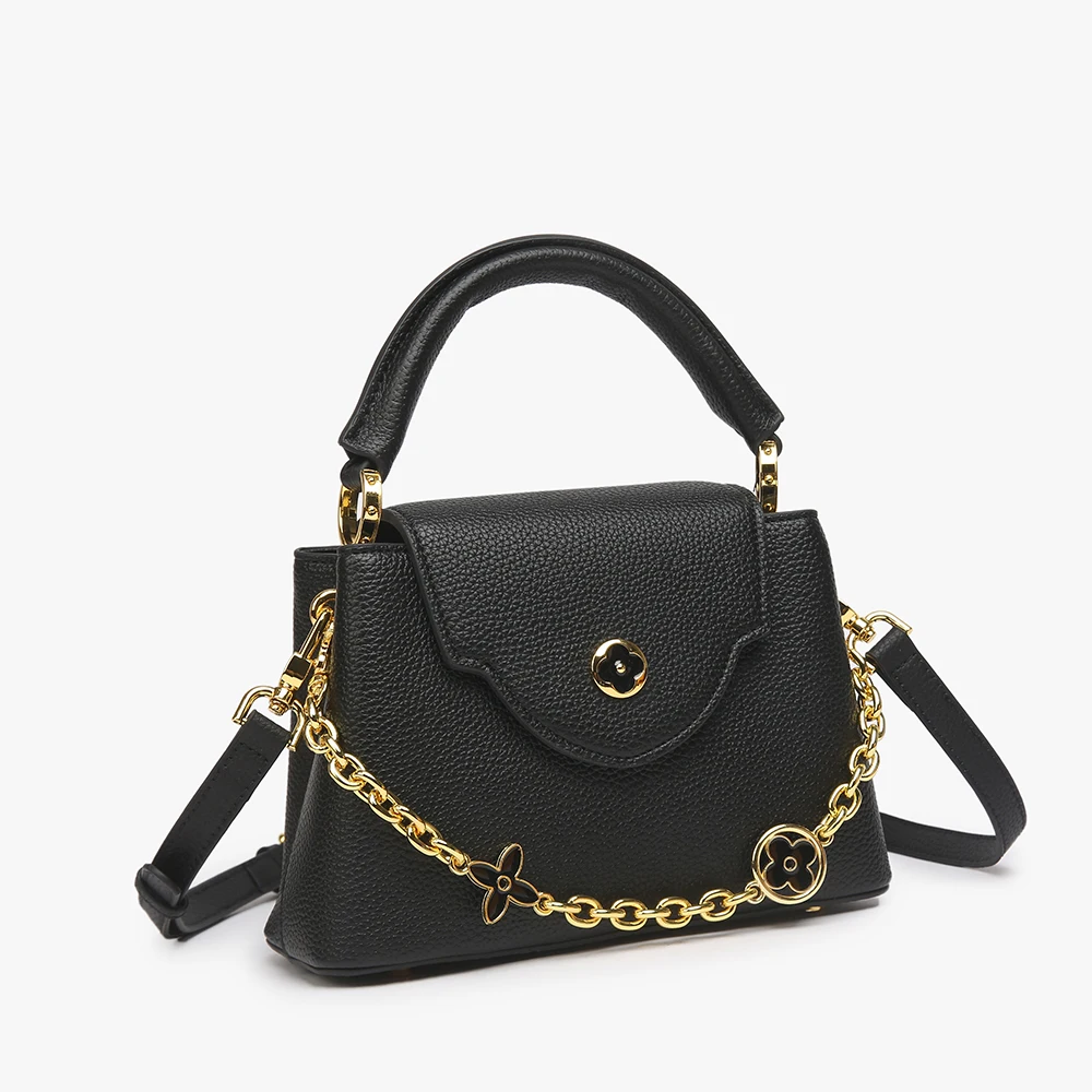 حقيبة كتف جلدية للنساء حقيبة يد - حقائب كروس عصرية...