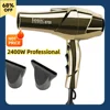 Professional Hair Dryer 2200W Powerful Wind 6 Gears Low Noise Blower High Speeds Strong Winds Negative Ions Blow Dryer for Salon 1