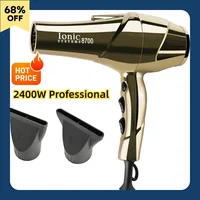 Professional Hair Dryer 2200W Powerful Wind 6 Gears Low Noise Blower High Speeds Strong Winds Negative Ions Blow Dryer for Salon 1