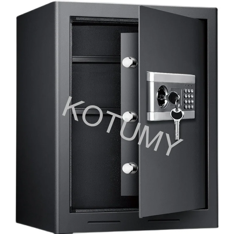 Digital Safe Cabinet Security Box Fireproof Waterproof Lock Box Document Safe Box Metal Office Storage Steel Safety Cabinet 6